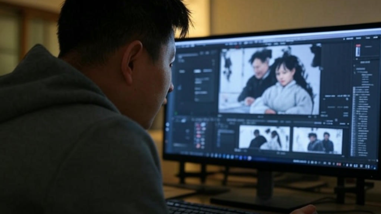 Short drama video editting
